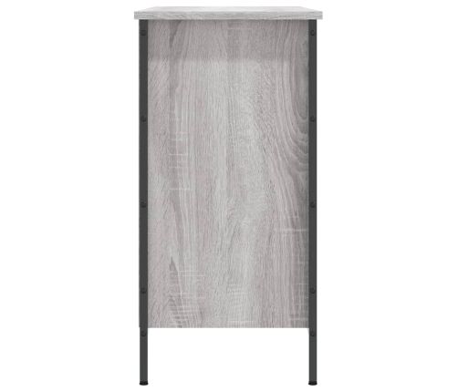 vidaXL apavu plaukts, 100x35x70 cm, inženierijas koks, pelēks