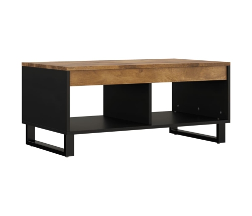 vidaXL kafijas galdiņš, 90x50x40 cm, mango masīvkoks