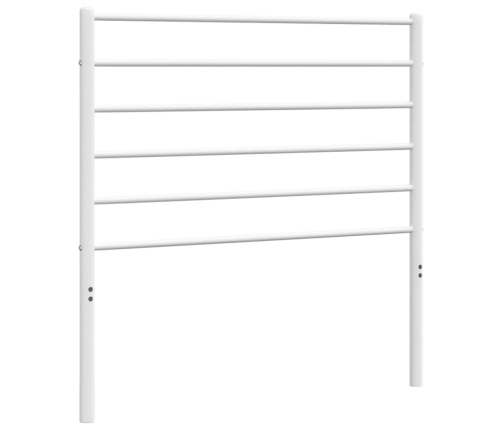 vidaXL gultas galvgalis, balts, 100 cm