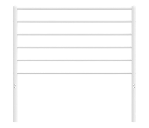 vidaXL gultas galvgalis, balts, 100 cm