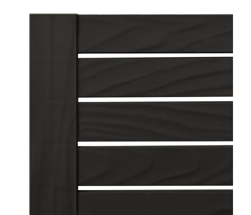 vidaXL sauļošanās krēsli, 2 gab., melni, 155x58x83 cm, polipropilēns