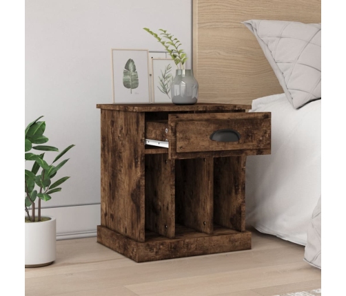 vidaXL naktsskapīši, 2 gab., ozolkoka krāsa, 43x36x50 cm