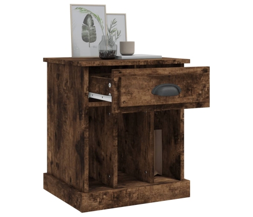 vidaXL naktsskapīši, 2 gab., ozolkoka krāsa, 43x36x50 cm