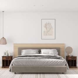 Naktsskapīši, 2 Gab., Ozolkoka Krāsa, 43X36X50 Cm Vidaxl Naktsskapīši, 2 Gab., Ozolkoka Krāsa, 43X36X50 Cm Vidaxl