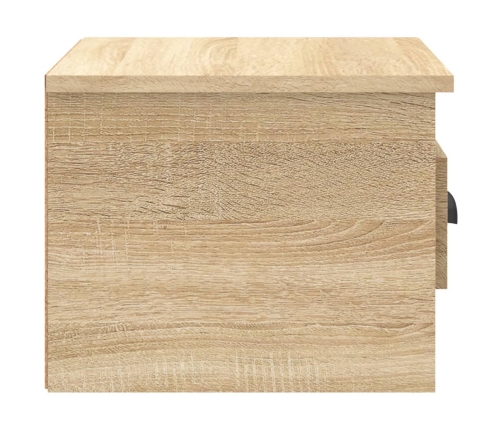 vidaXL sienas naktsskapīši, 2 gab., ozolkoka krāsa, 41,5x36x28 cm
