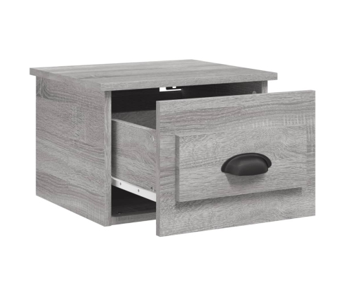 vidaXL sienas naktsskapītis, hall Sonoma tamm, 41,5x36x28 cm