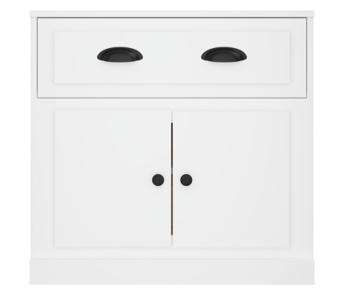 vidaXL kumode, 70x35,5x67,5 cm, inženierijas koks, balta