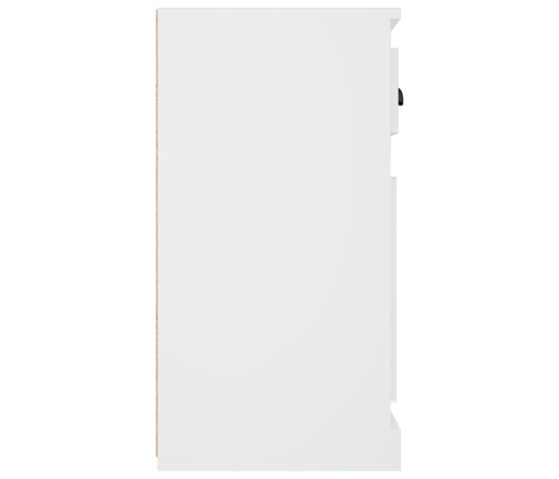 vidaXL kumode, 70x35,5x67,5 cm, inženierijas koks, balta