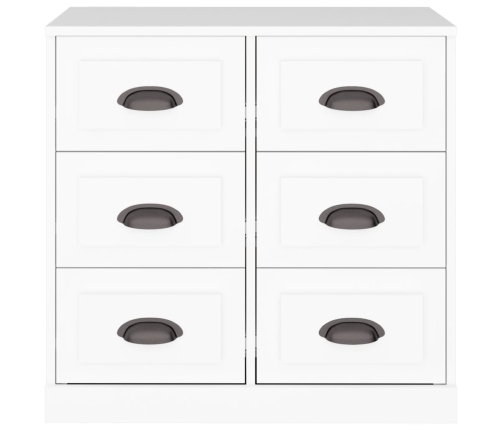 vidaXL kumode, 70x35,5x67,5 cm, inženierijas koks, balta