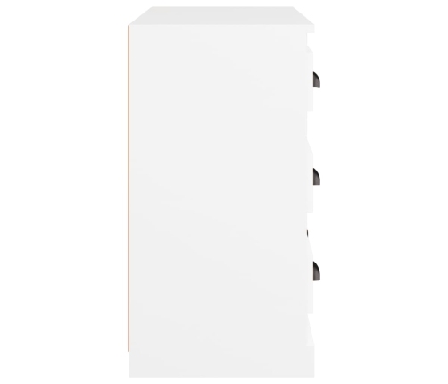 vidaXL kumode, 70x35,5x67,5 cm, inženierijas koks, balta