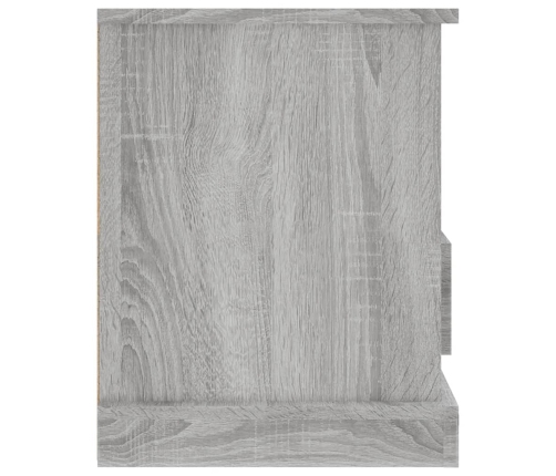 vidaXL TV skapītis, pelēks, 93x35,5x45 cm, inženierijas koks