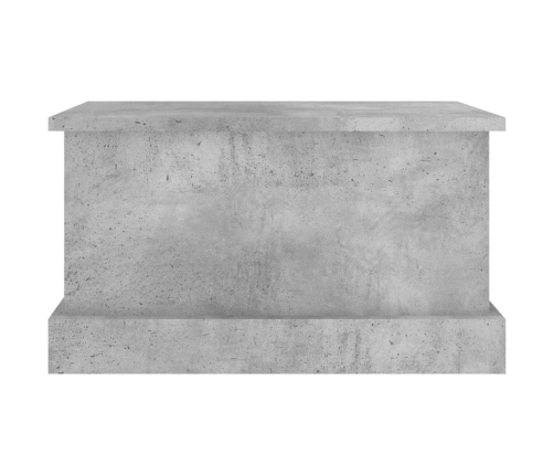 vidaXL uzglabāšanas kaste, betonpelēka, 50x30x28 cm, inženierijas koks