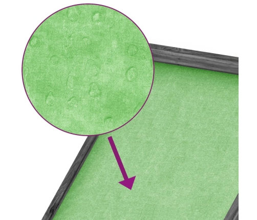 Vistu Būris, Pelēks, 186,5X58,5X113 Cm, Priedes Masīvkoks Vidaxl