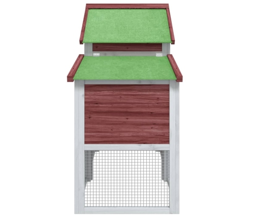 Vistu Būris, Mokas Krāsā, 186,5X58,5X113 Cm, Priedes Masīvkoks Vidaxl