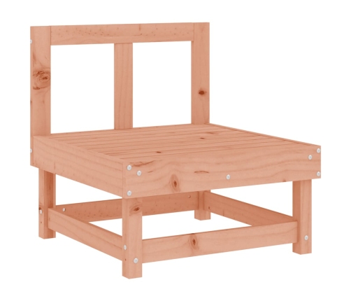 vidaXL vidējais dīvāns ar matračiem, Duglasa egles masīvkoks