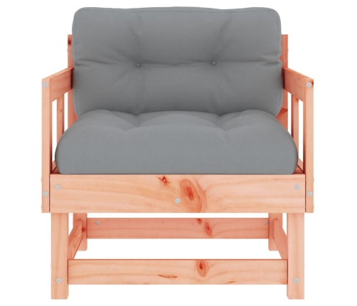 vidaXL dārza krēsli ar matračiem, 2 gab., Duglasa egles masīvkoks