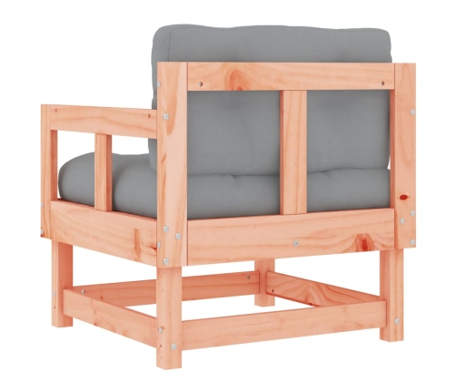 vidaXL dārza krēsli ar matračiem, 2 gab., Duglasa egles masīvkoks