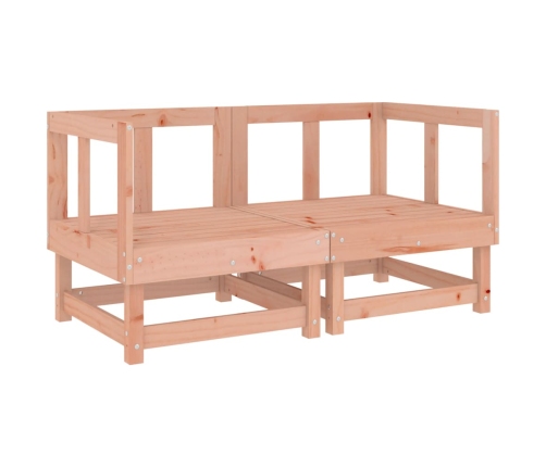 vidaXL stūra dīvāni ar matračiem, 2 gab., Duglasa egles masīvkoks