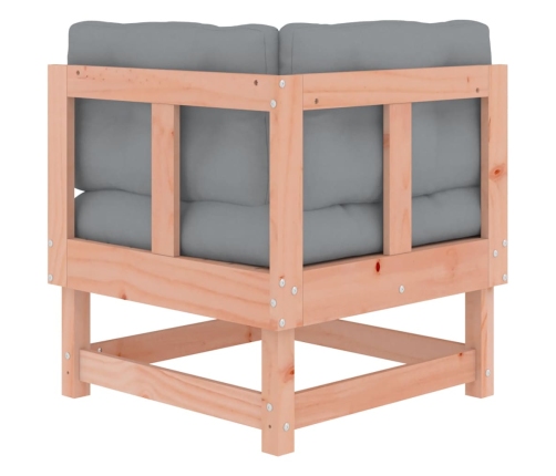 vidaXL stūra dīvāni ar matračiem, 2 gab., Duglasa egles masīvkoks