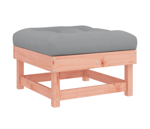 vidaXL dārza soliņi ar matračiem, 2 gab., Duglasa egles masīvkoks