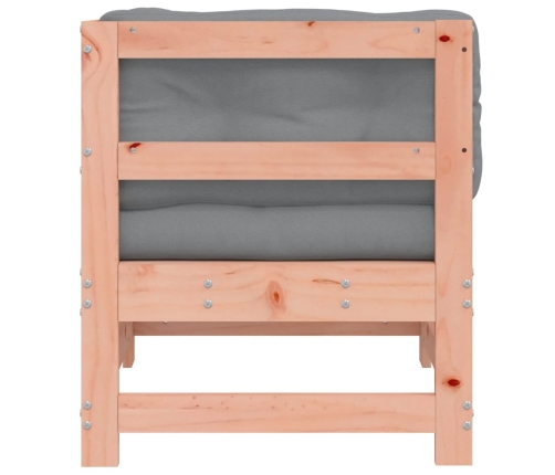 vidaXL stūra dīvāns ar matračiem, Duglasa egles masīvkoks