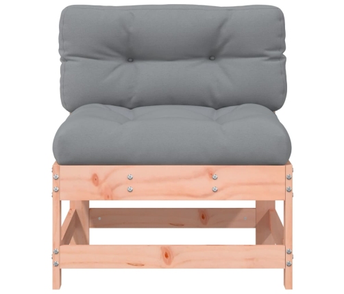 vidaXL vidējais dīvāns ar matračiem, Duglasa egles masīvkoks