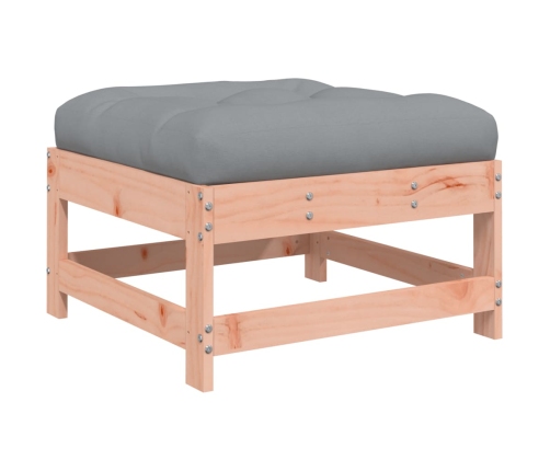 vidaXL dārza soliņš ar matraci, Duglasa egles masīvkoks