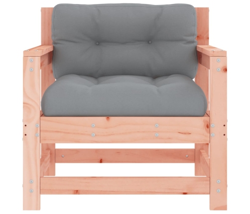vidaXL dārza krēsli ar matračiem, 2 gab., Duglasa egles masīvkoks