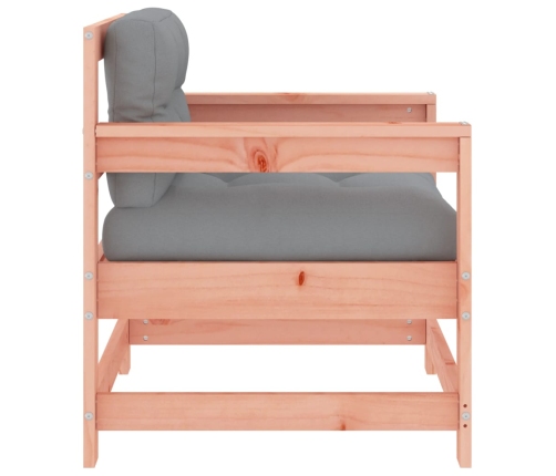 vidaXL dārza krēsli ar matračiem, 2 gab., Duglasa egles masīvkoks