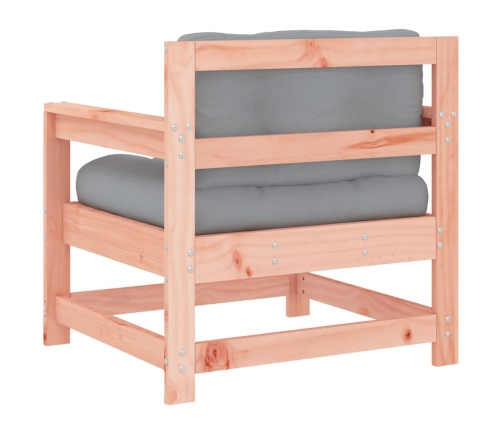 vidaXL dārza krēsli ar matračiem, 2 gab., Duglasa egles masīvkoks