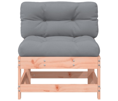 vidaXL vidējie dīvāni ar matračiem, 2 gab., Duglasa egles masīvkoks