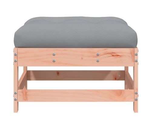 vidaXL dārza soliņi ar matračiem, 2 gab., Duglasa egles masīvkoks