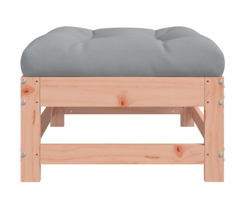 vidaXL dārza soliņi ar matračiem, 2 gab., Duglasa egles masīvkoks