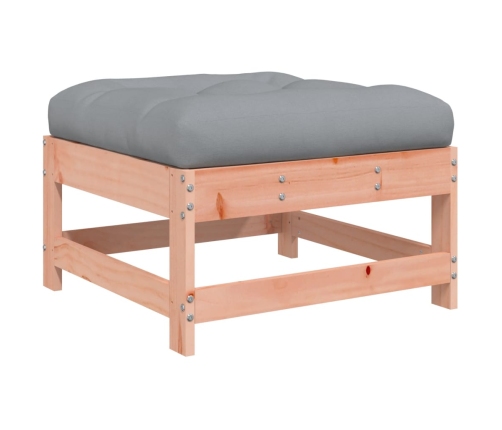 vidaXL dārza soliņi ar matračiem, 2 gab., Duglasa egles masīvkoks