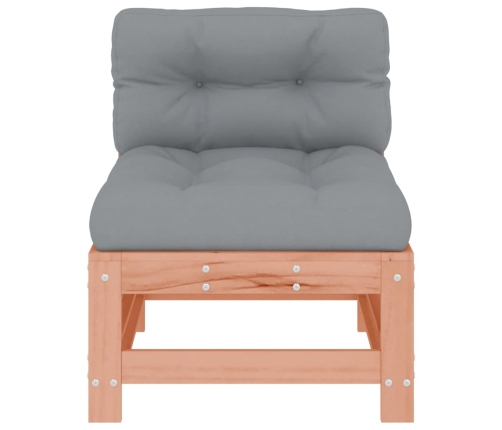 vidaXL vidējais dīvāns ar matračiem, Duglasa egles masīvkoks