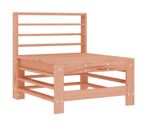 vidaXL vidējais dīvāns ar matračiem, Duglasa egles masīvkoks