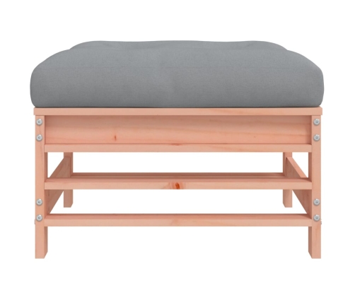 vidaXL dārza soliņi ar matračiem, 2 gab., Duglasa egles masīvkoks