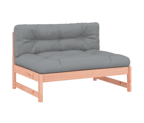 vidaXL vidējais dīvāns, 120x80 cm, Duglasa egles masīvkoks