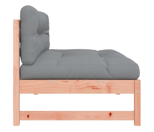 vidaXL vidējais dīvāns, 120x80 cm, Duglasa egles masīvkoks