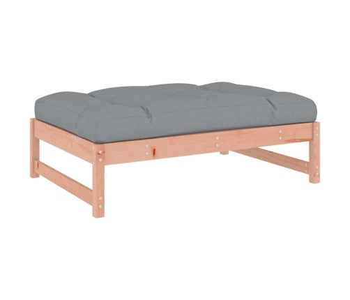 vidaXL dārza kājsoliņš, 120x80 cm, Duglasa egles masīvkoks