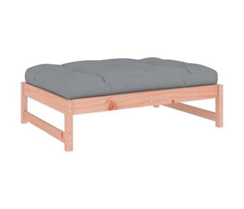 vidaXL dārza kājsoliņš, 120x80 cm, Duglasa egles masīvkoks