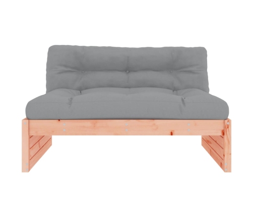 vidaXL vidējais dīvāns, 120x80 cm, Duglasa egles masīvkoks