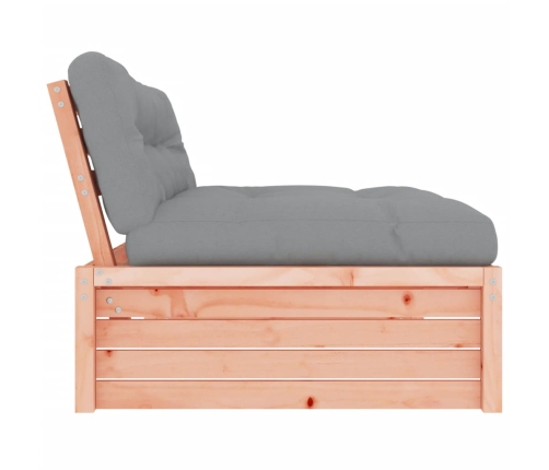 vidaXL vidējais dīvāns, 120x80 cm, Duglasa egles masīvkoks