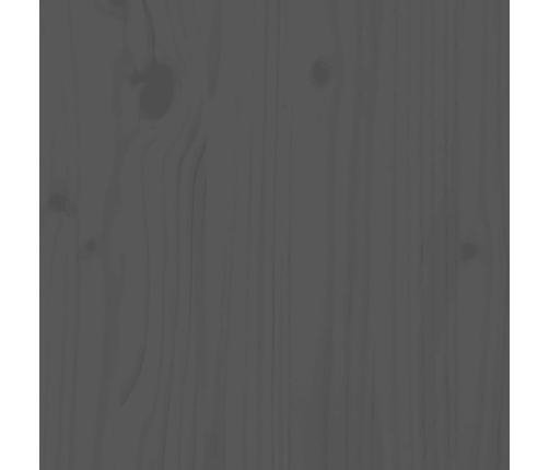 vidaXL vidējie dārza dīvāni, 2 gab., pelēki, priedes masīvkoks