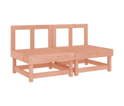 vidaXL vidējie dārza dīvāni, 2 gab., Duglasa egles masīvkoks