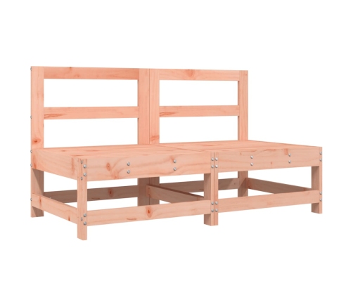 vidaXL vidējie dārza dīvāni, 2 gab., Duglasa egles masīvkoks