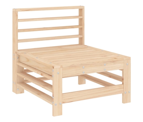 vidaXL vidējie dārza dīvāni, 2 gab., priedes masīvkoks