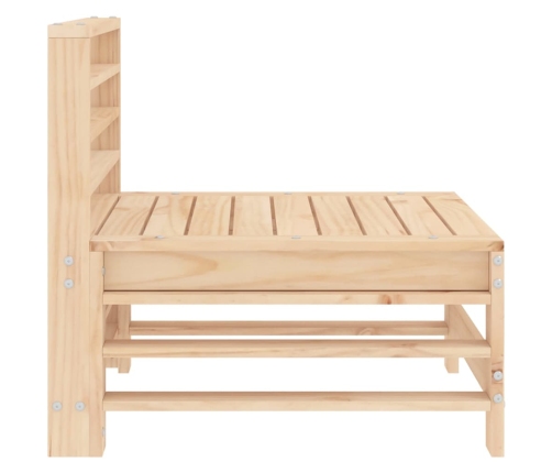 vidaXL vidējie dārza dīvāni, 2 gab., priedes masīvkoks