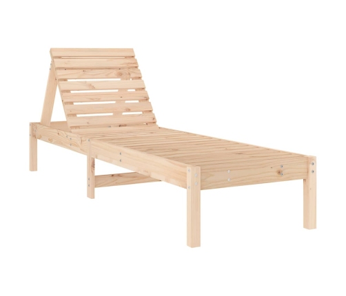 vidaXL sauļošanās zvilņi, 2 gab, 199,5x60x74 cm, priedes masīvkoks