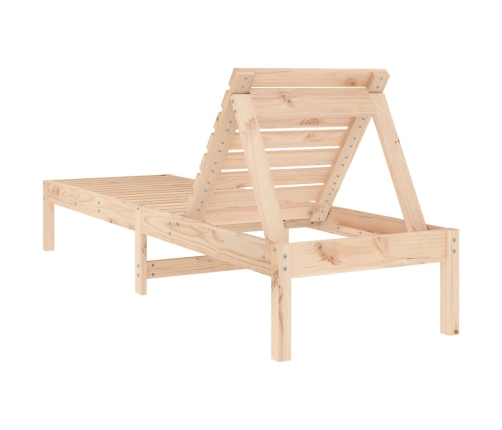 vidaXL sauļošanās zvilņi, 2 gab, 199,5x60x74 cm, priedes masīvkoks